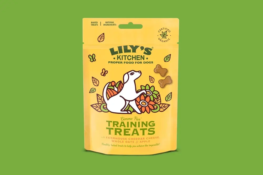 Lily's Kitchen Training Treats Cheese Apple 100g
