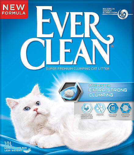 Ever Clean Unscented Extra Strong Clumping 10l
