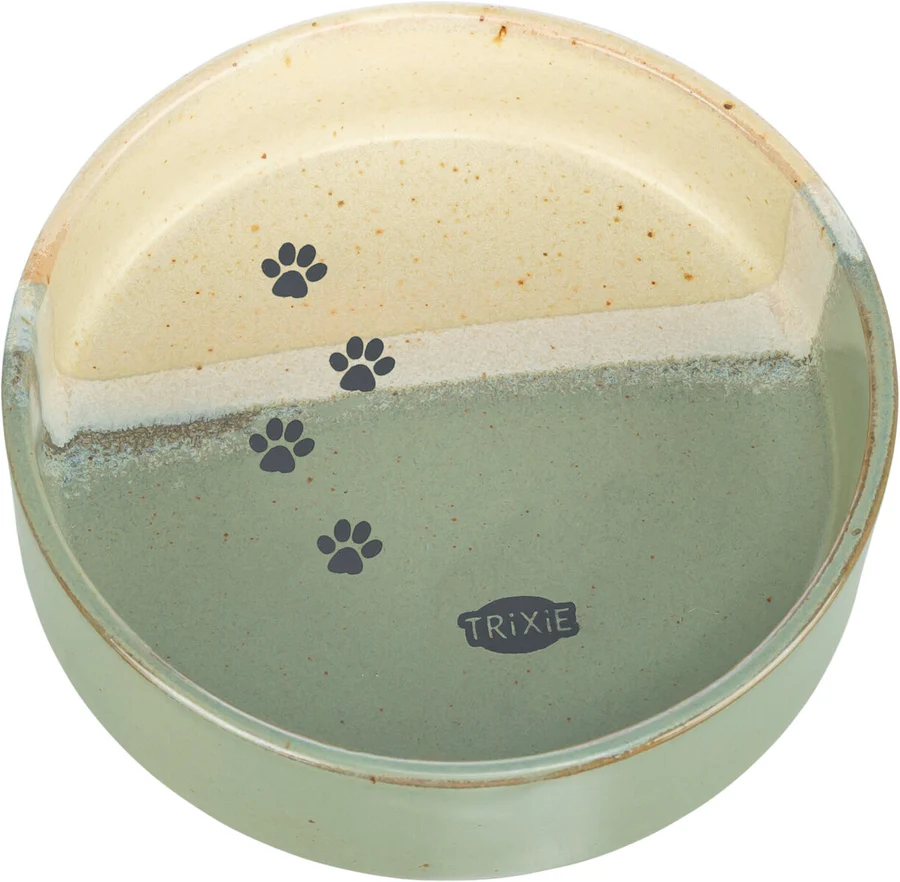 Trixie, Napf, Keramik, 0,2 l/ø 12cm, grün/beige