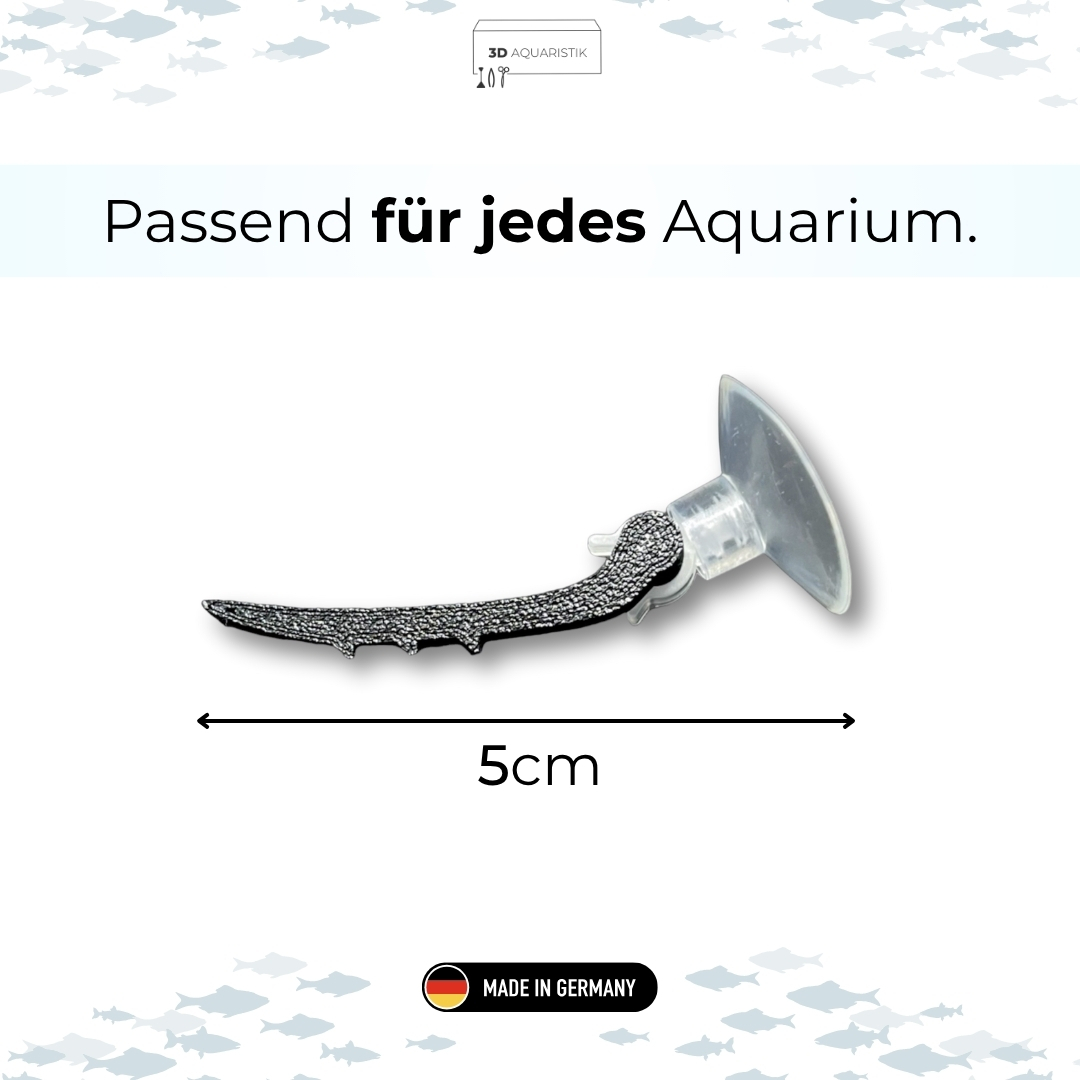 3D Futterhaken mit Saugnapf