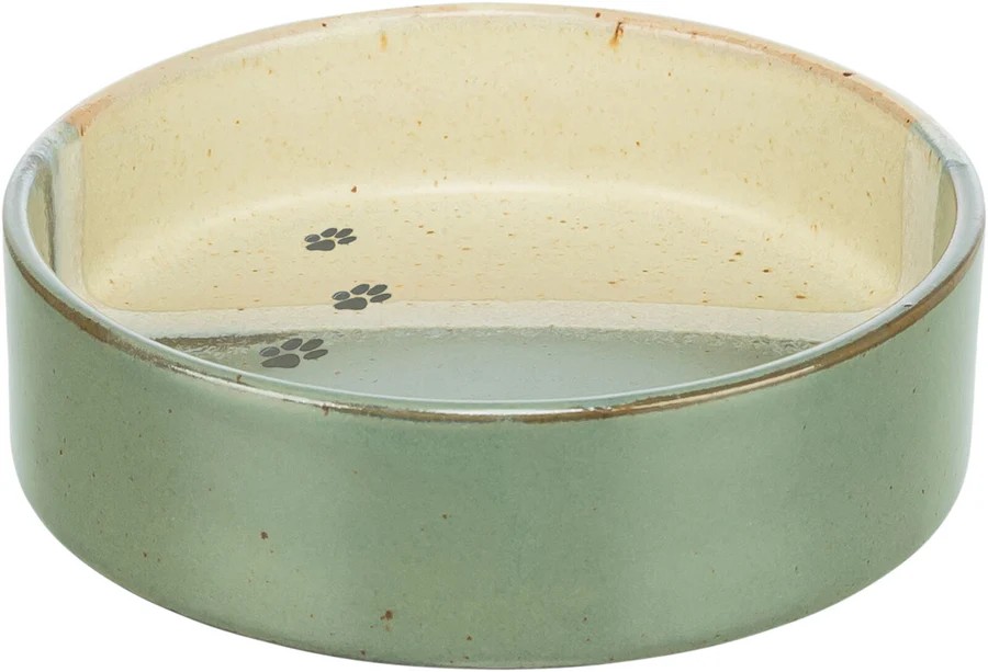 Trixie, Napf, Keramik, 0,2 l/ø 12cm, grün/beige