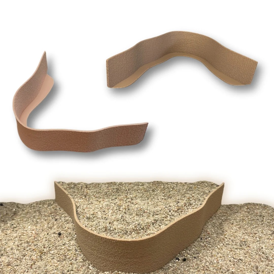 3D Terrasse-Bodengrund Abtrennung/Erhöhung