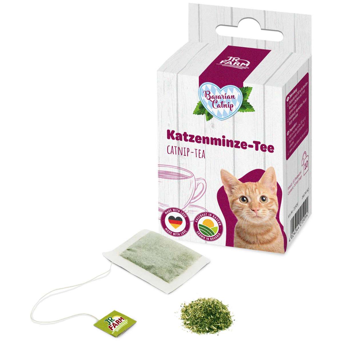 JR Cat Bavarian Catnip Katzenminze-Tee 10 Portionen