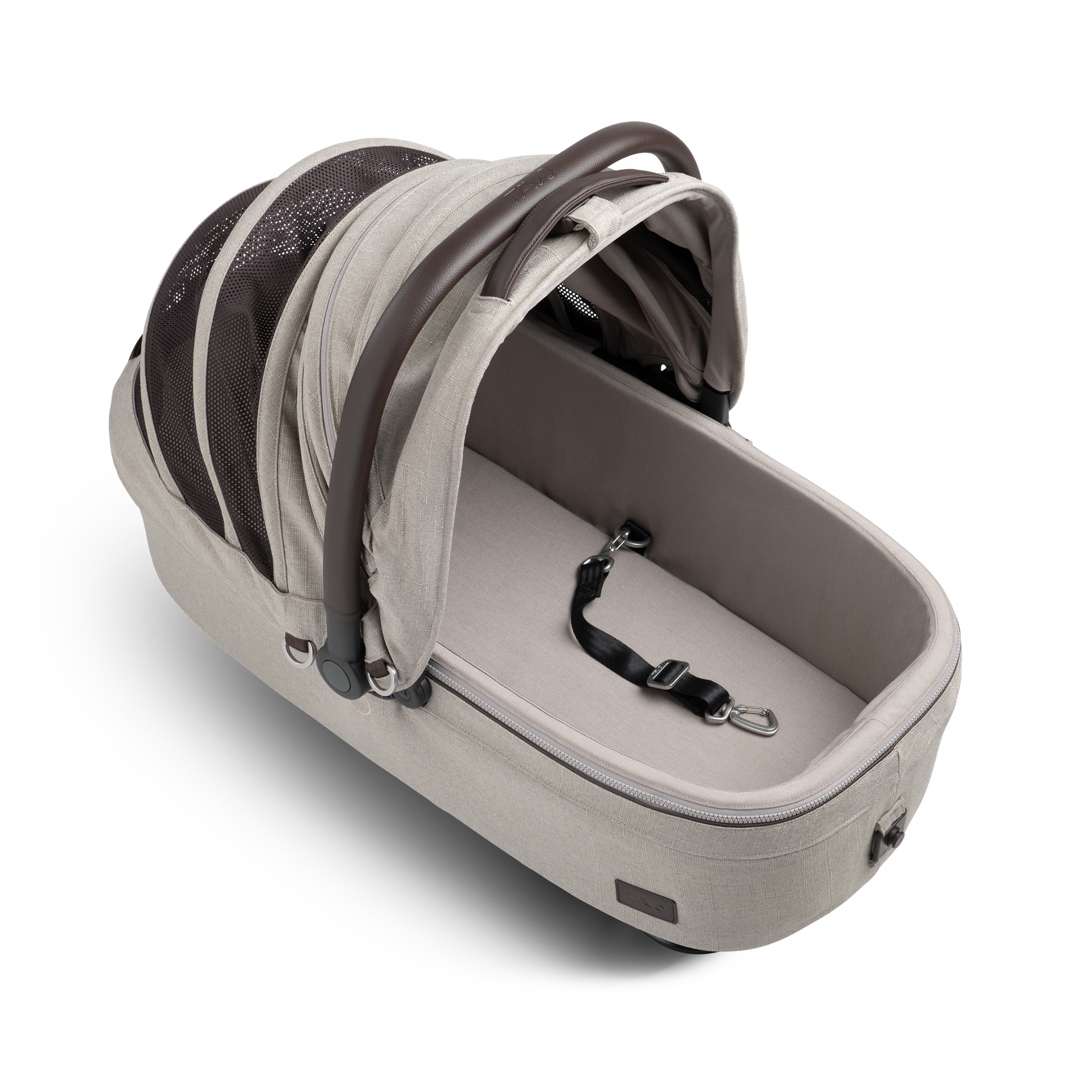 Tavo Maeve Medium Rigid Handle Transportsitz für Haustiere, inkl. ISOFIX-Station