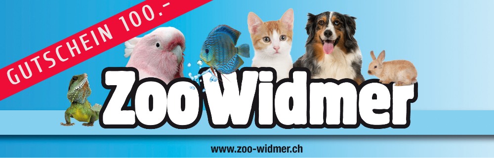 Gutschein Zoo Widmer 100.-- - Zoo Widmer