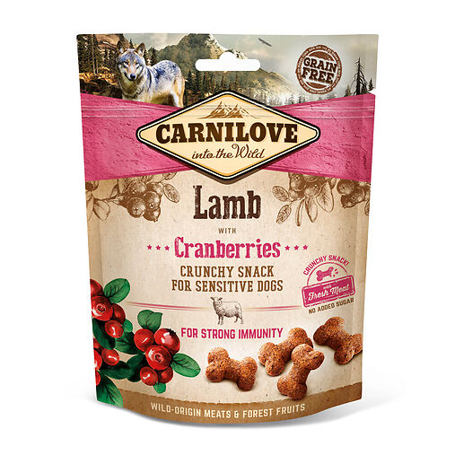 Crunchy Snack Lamb Cranberries 200g