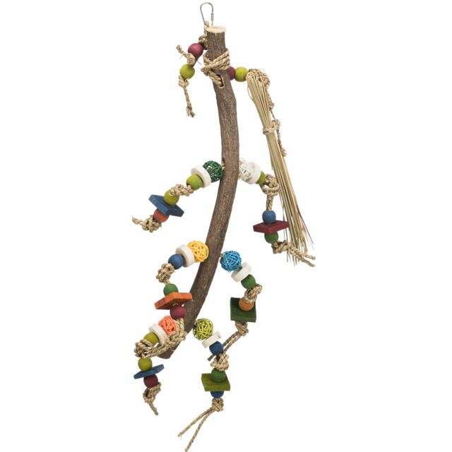 Trixie Holzspielzeug mit Weidebällen 56cm