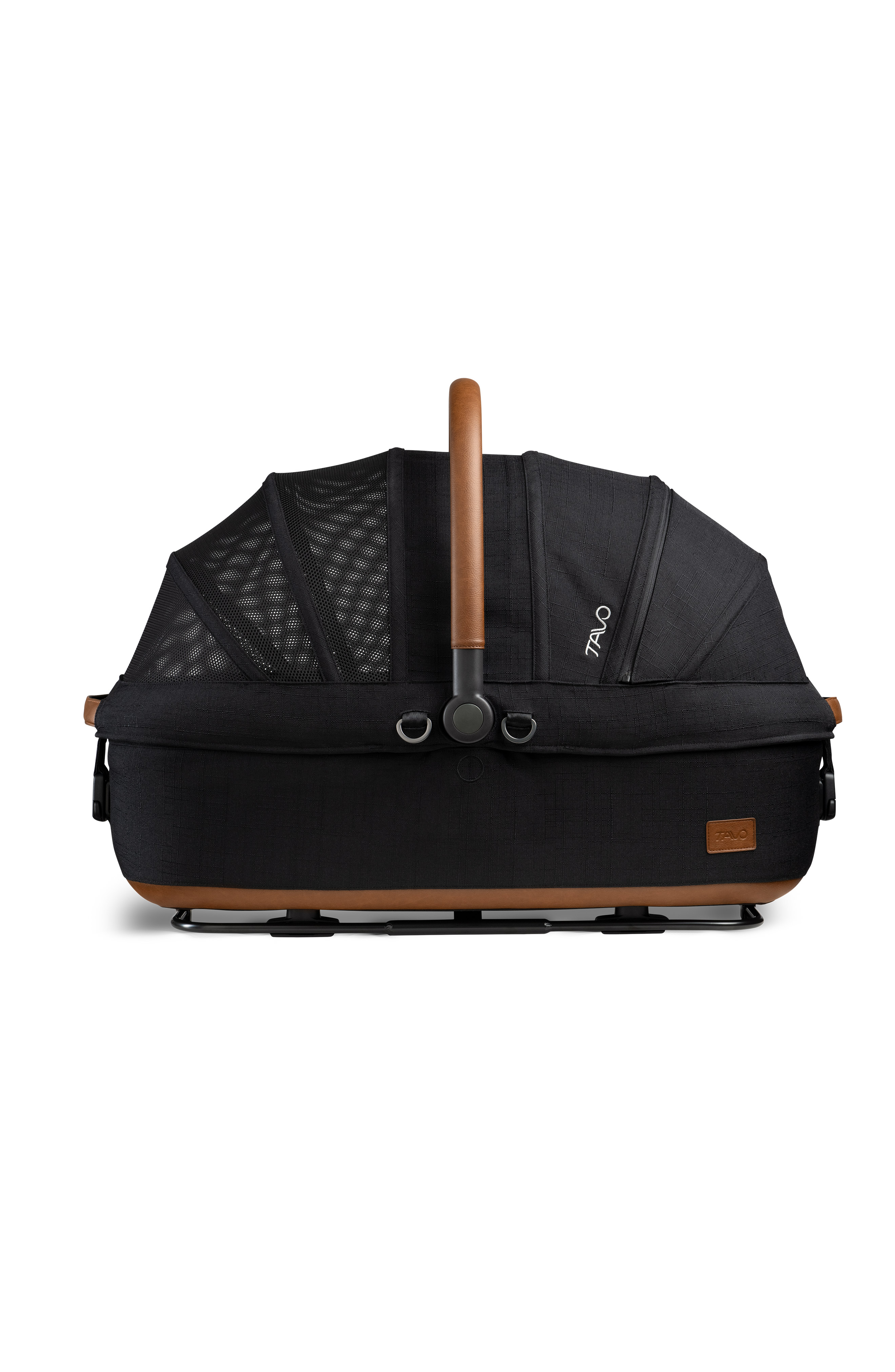 Tavo Maeve Medium Rigid Handle Transportsitz für Haustiere, inkl. ISOFIX-Station