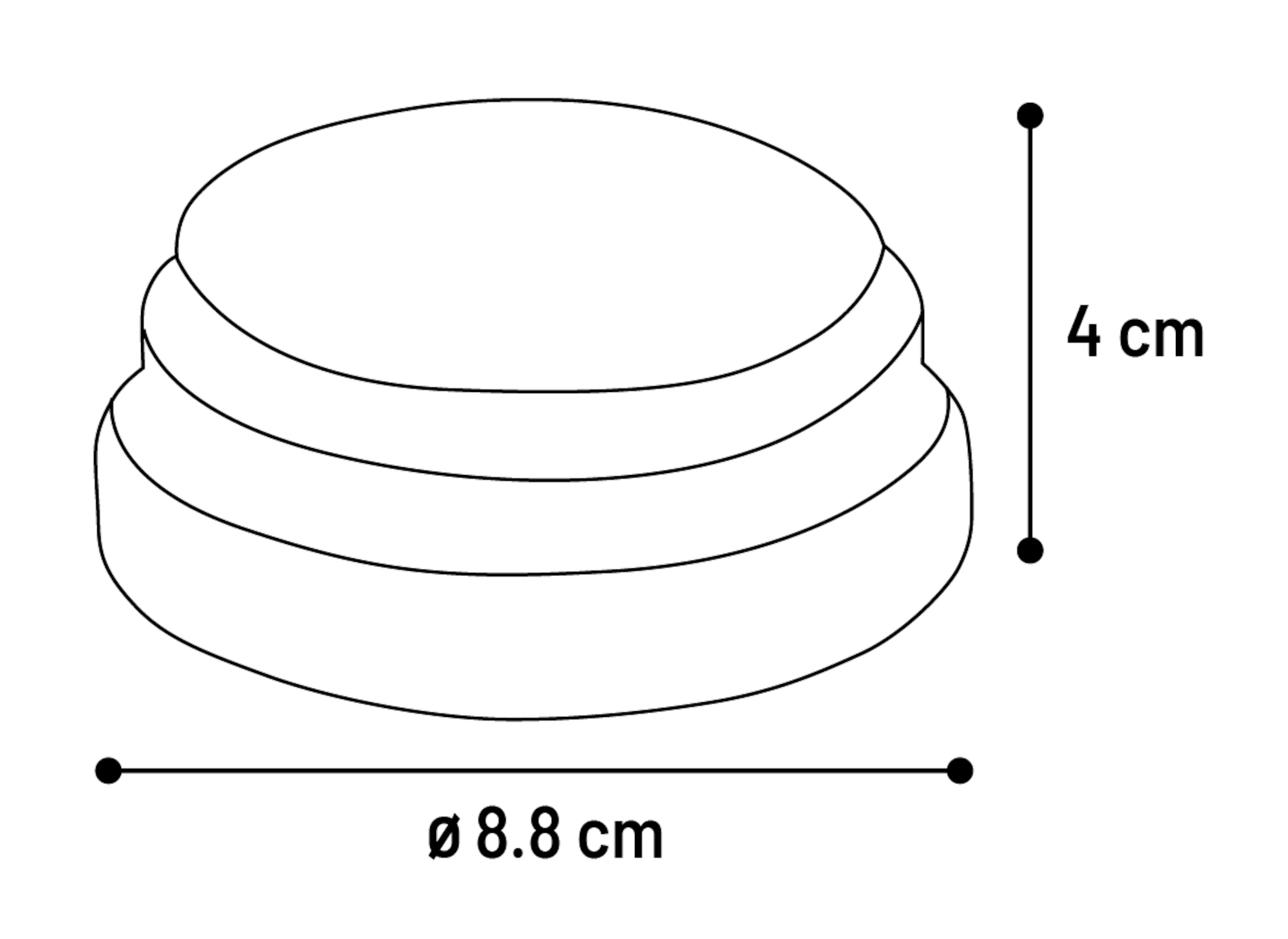 Flamingo Kommunikationstaste für Hunde, einzeln, assortiert