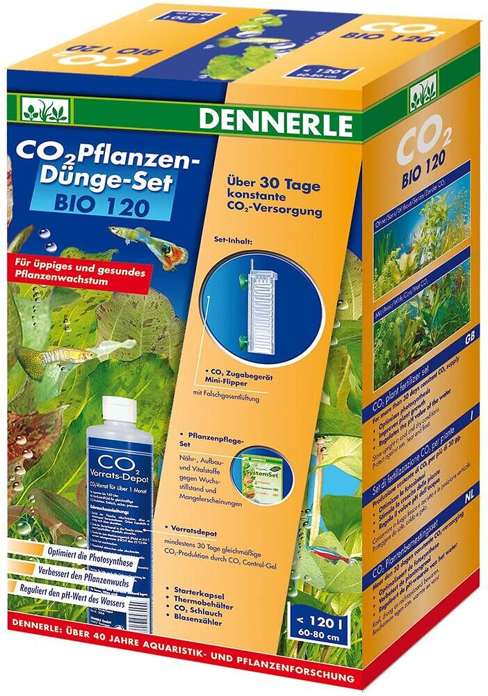 Co2 Pflanzen-Dünge-Set BIO 120
