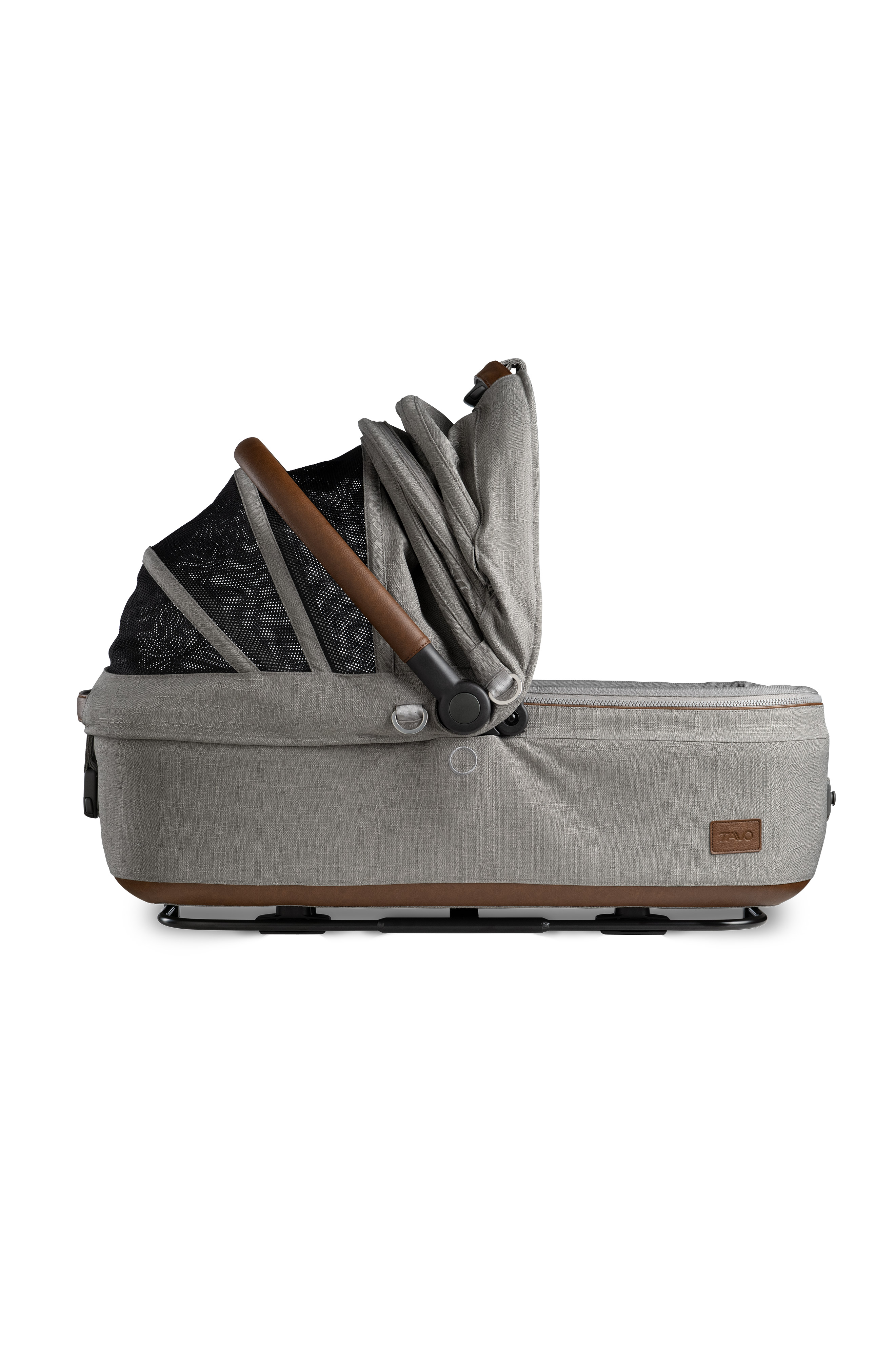 Tavo Maeve Medium Rigid Handle Transportsitz für Haustiere, inkl. ISOFIX-Station