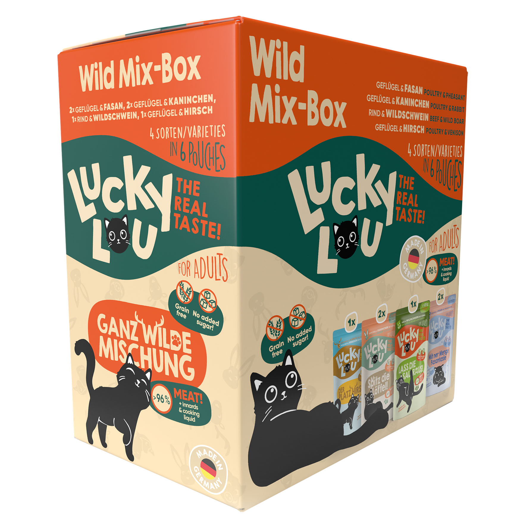 Lucky Lou Adult Wild Mix-Box 6x125g