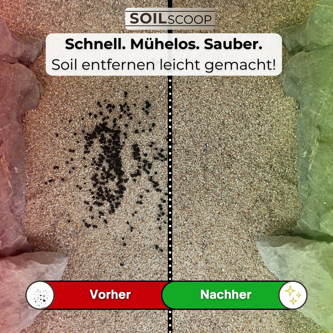 3D Soil Scoop - Schwarz
