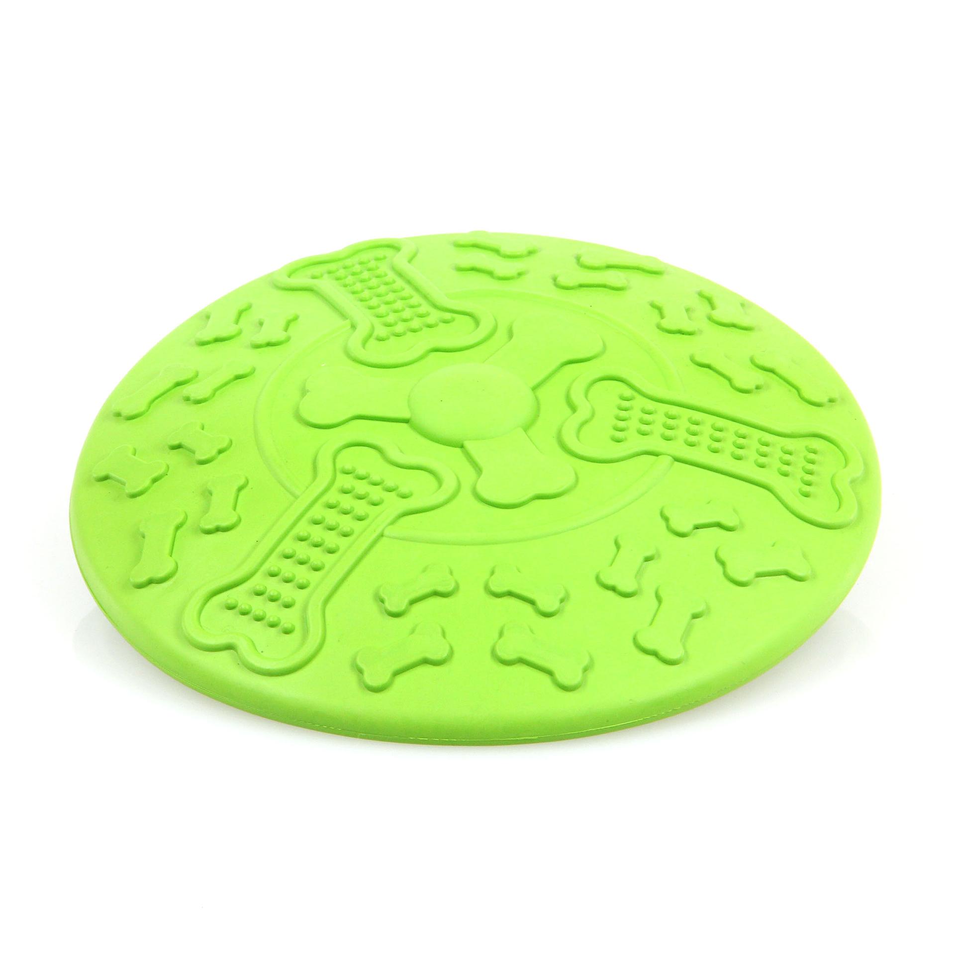 Swisspet Flying-Disc Bone Spielzeug grün