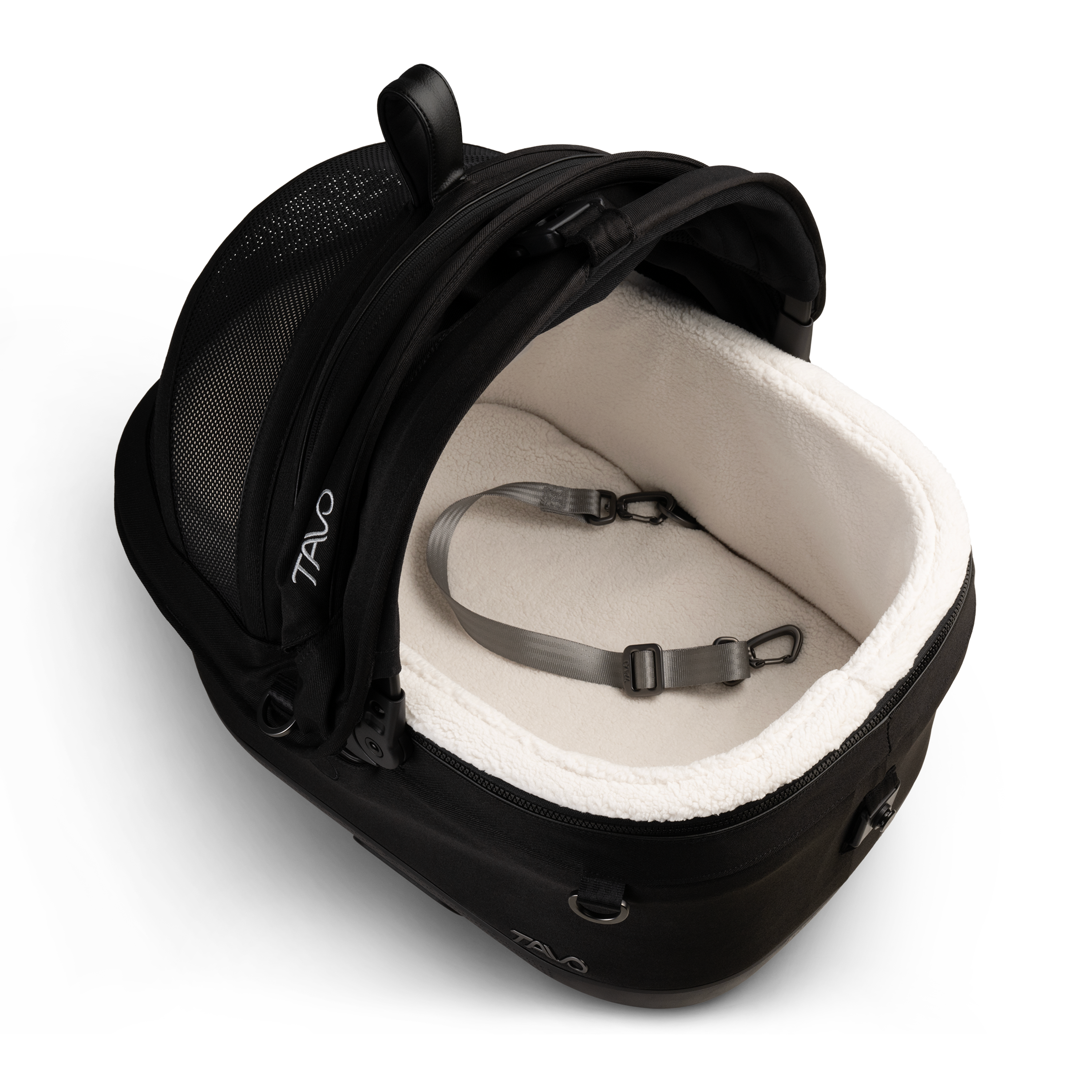 Tavo Maeve ISO5X Transportsitz für Haustiere (ISOFIX-Konnektoren integriert)