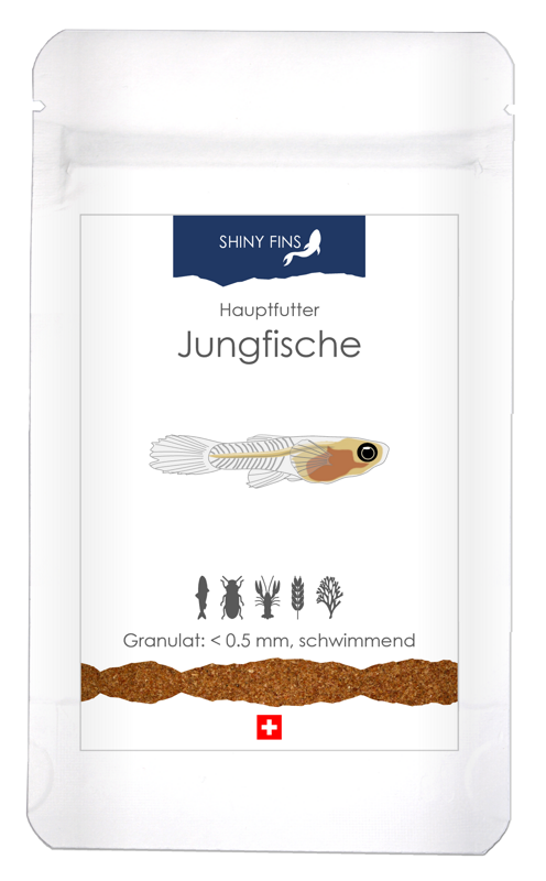 Shiny Fins Hauptfutter Jungfische 30g
