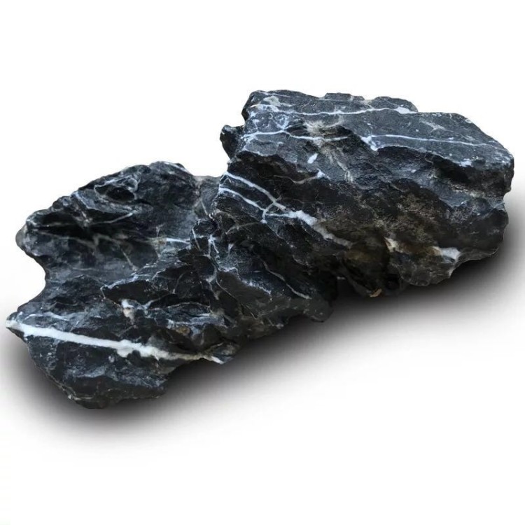 Riverest Seiryu Stone Black / mini Landschaftsstein schwarz, pro Kg