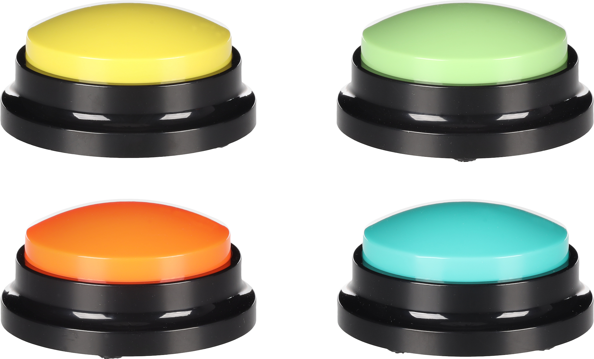 Flamingo Kommunikationstaste für Hunde, einzeln, assortiert