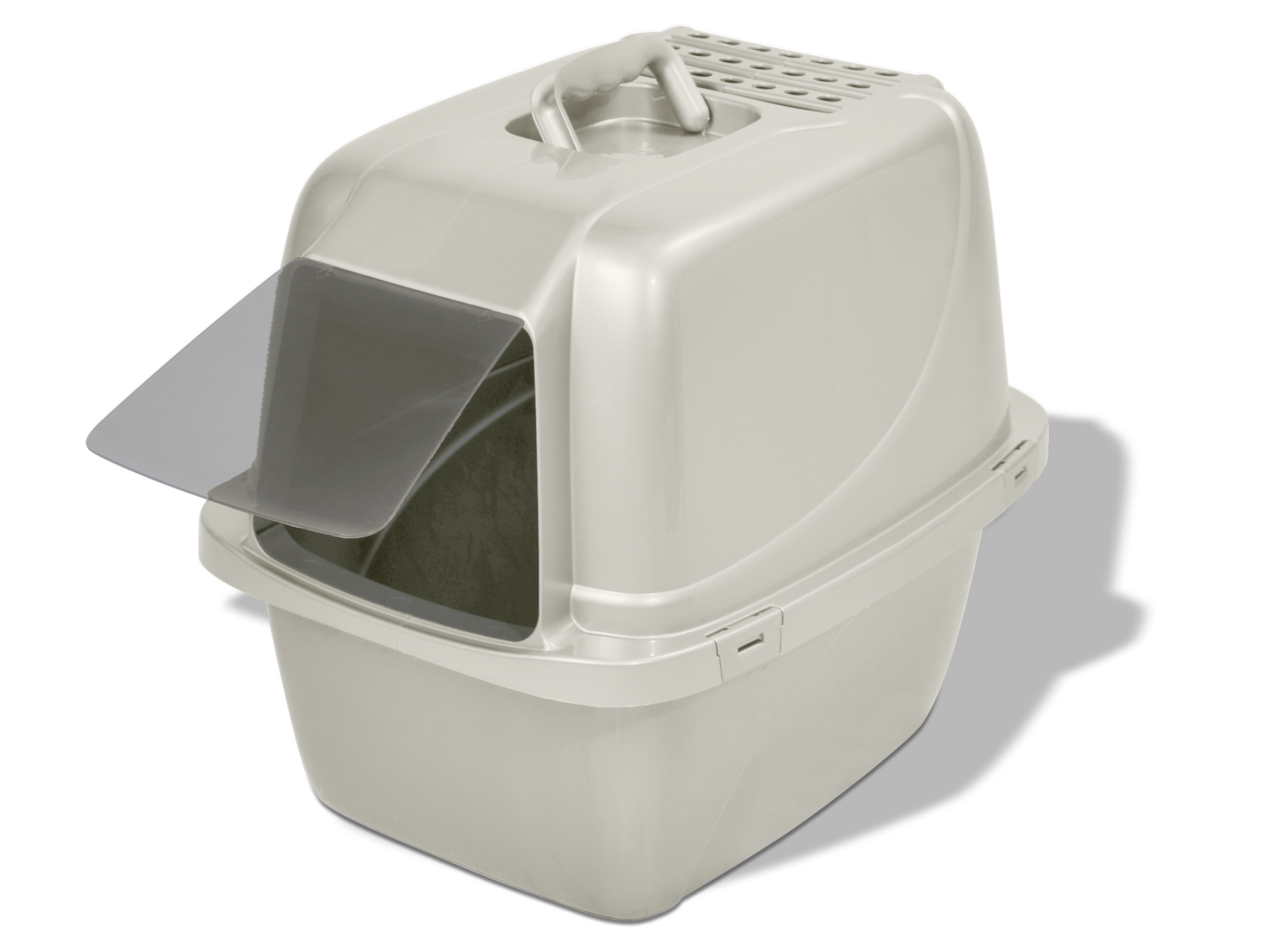 Van Ness Katzentoilette geschlossen, beige