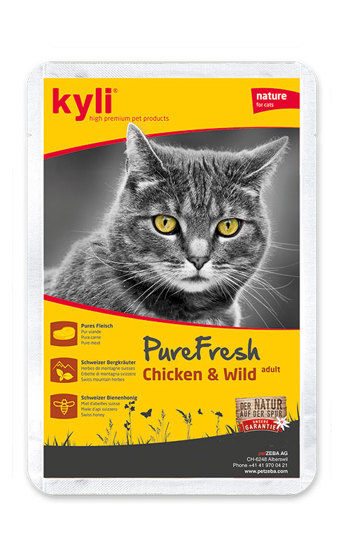 Kyli PureFresh Chicken und Wild 85g