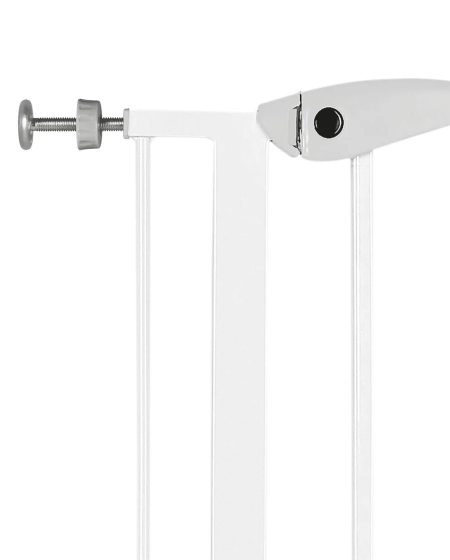Trixie Hundeabsperrgitter, Metall, 75-85x76cm, weiss