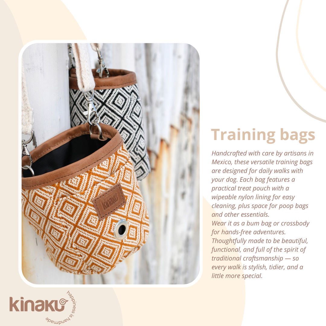 Kinakú Trainingstasche gross, Staku, Schwarz/Weiss, 125g, 12x13cm
