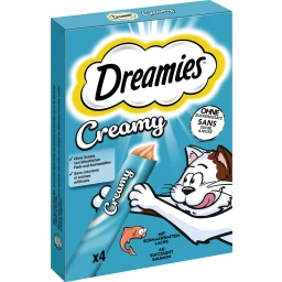 Dreamies Creamy mit Lachs 4Stk.
