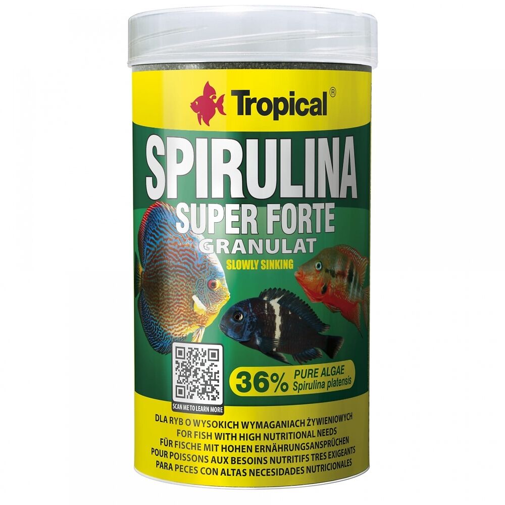 Spirulina Super Forte 36% Granulat 250ml