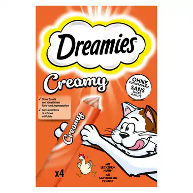 Dreamies Creamy mit Huhn 4Stk.
