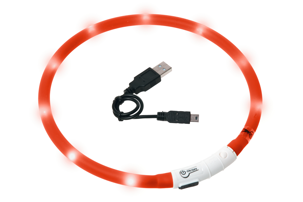 Karlie Visio Light LED Schlauchhalsband 70cm