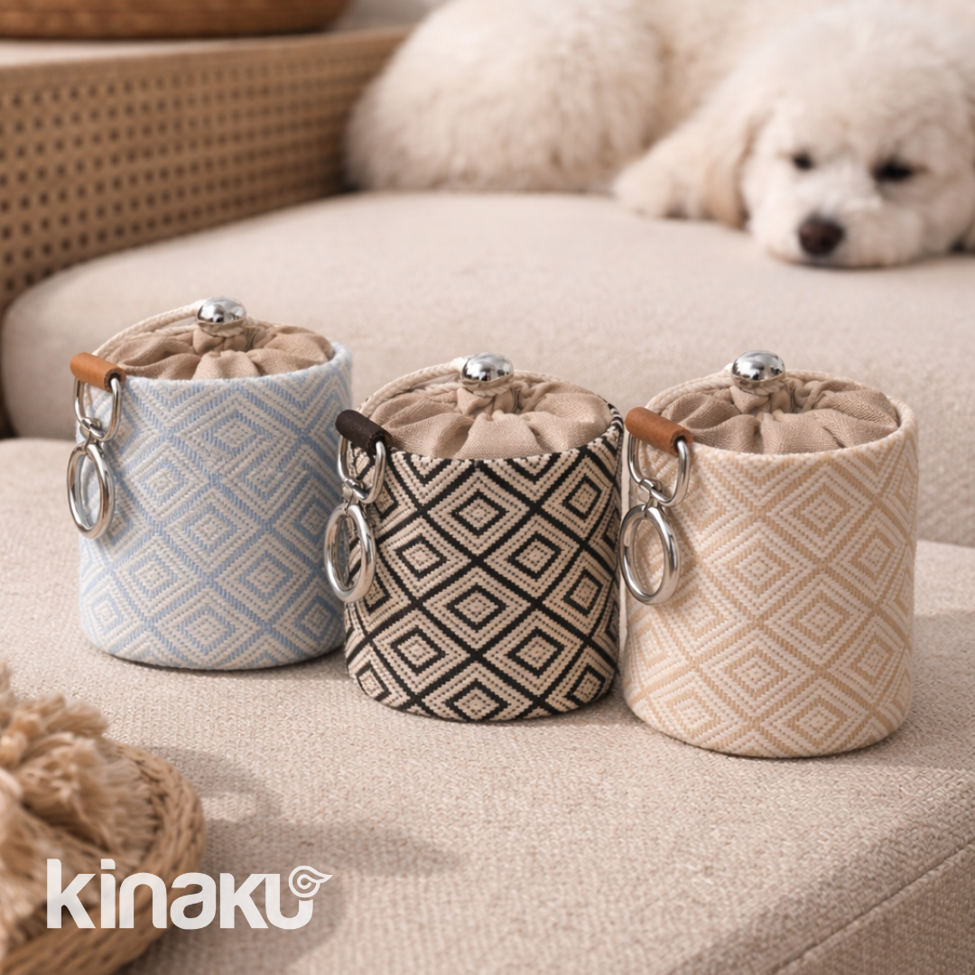 Kinakú Snacktasche, Naya, Schwarz/Weiss, 35g, 7x8cm