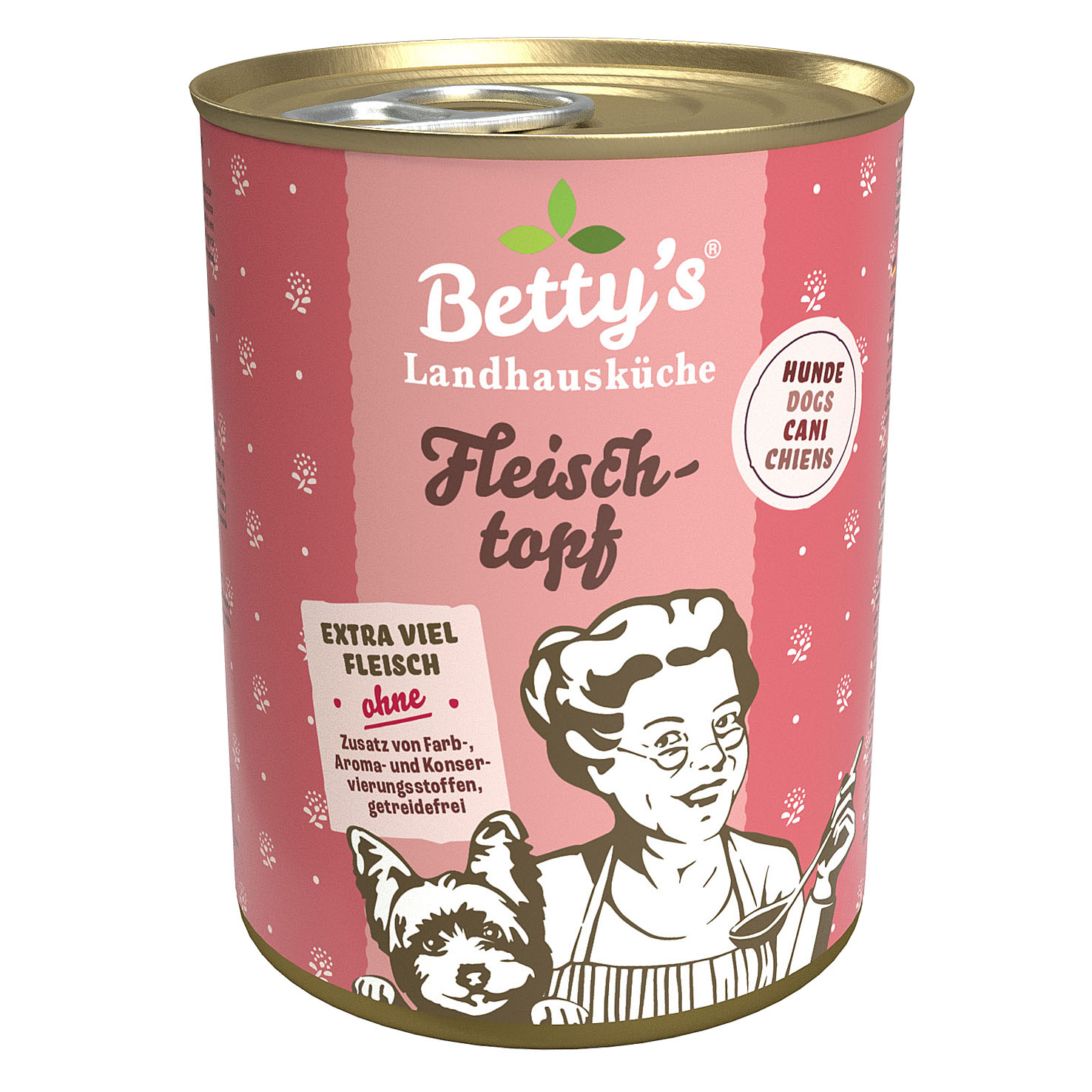 Betty’s Landhausküche Nassfutter für Hunde, Fleischtopf