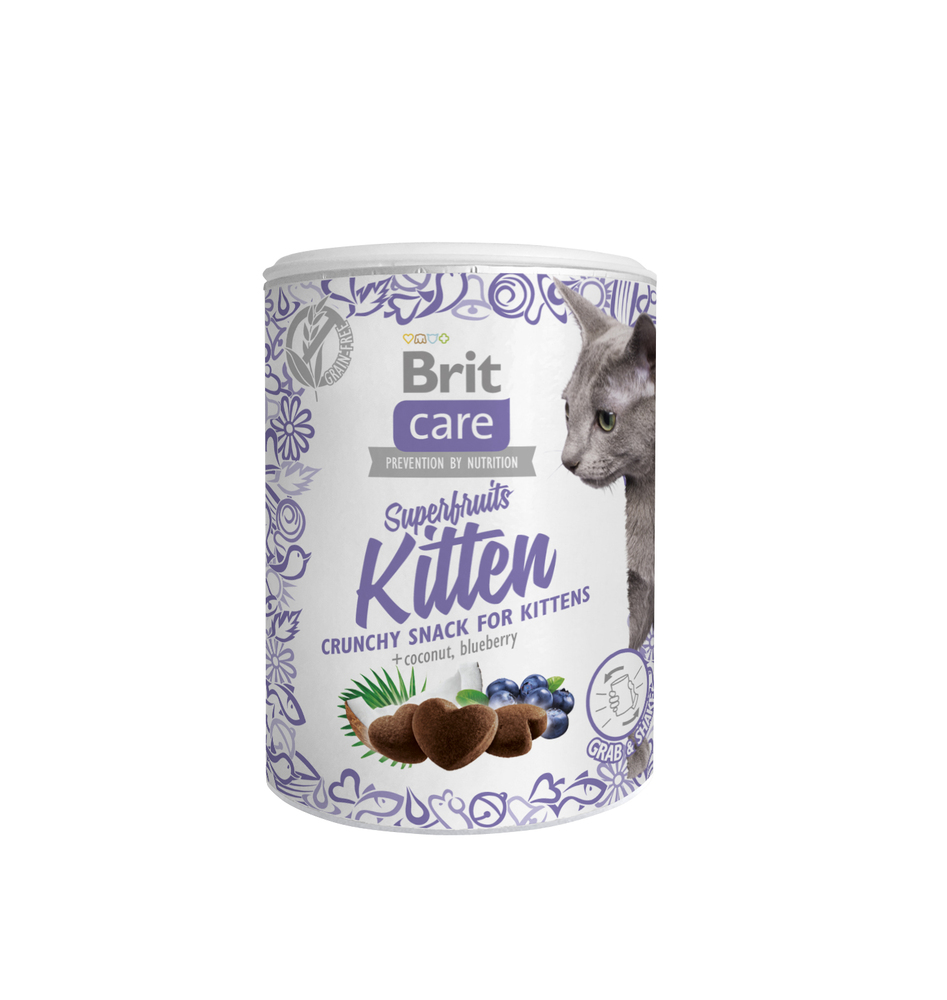 Brit Care Kitten Snack Superfruits 100g