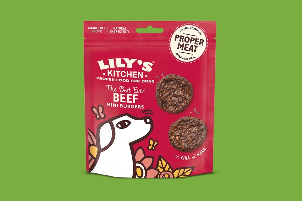 Lily's Kitchen Canine Treats Beef Mini Burgers