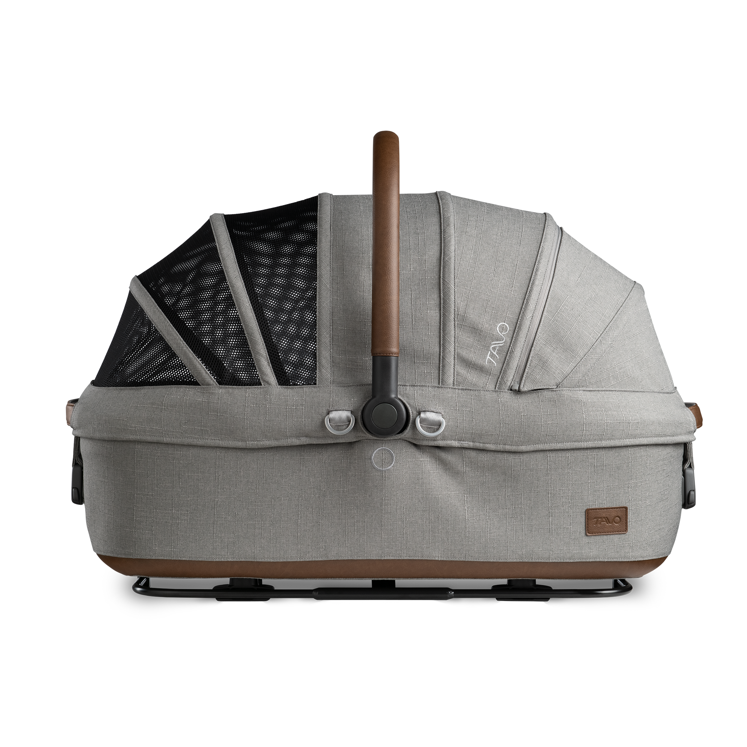 Tavo Maeve Medium Rigid Handle Transportsitz für Haustiere, inkl. ISOFIX-Station
