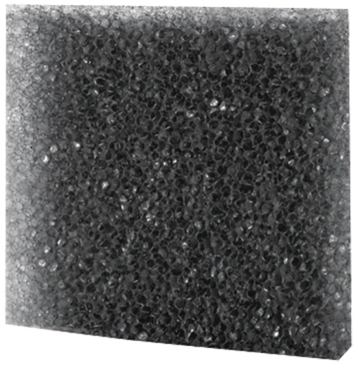 Filtermatte schwarz grob 50x50x5cm