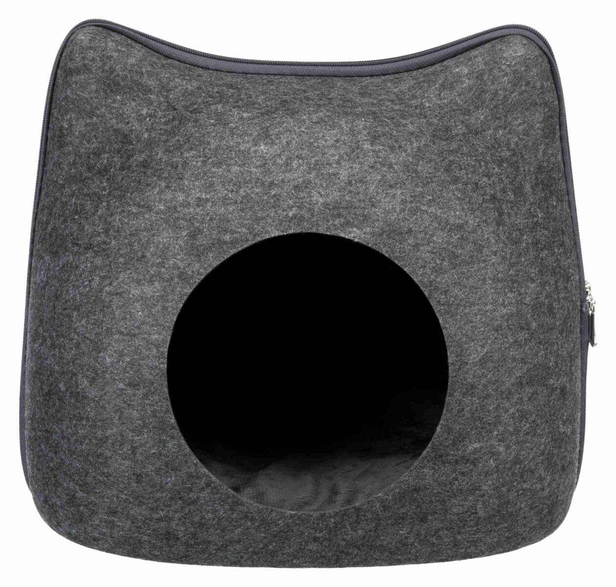 Trixie Kuschelhöhle Cat, Filz, 38x35x37cm, hellgrau