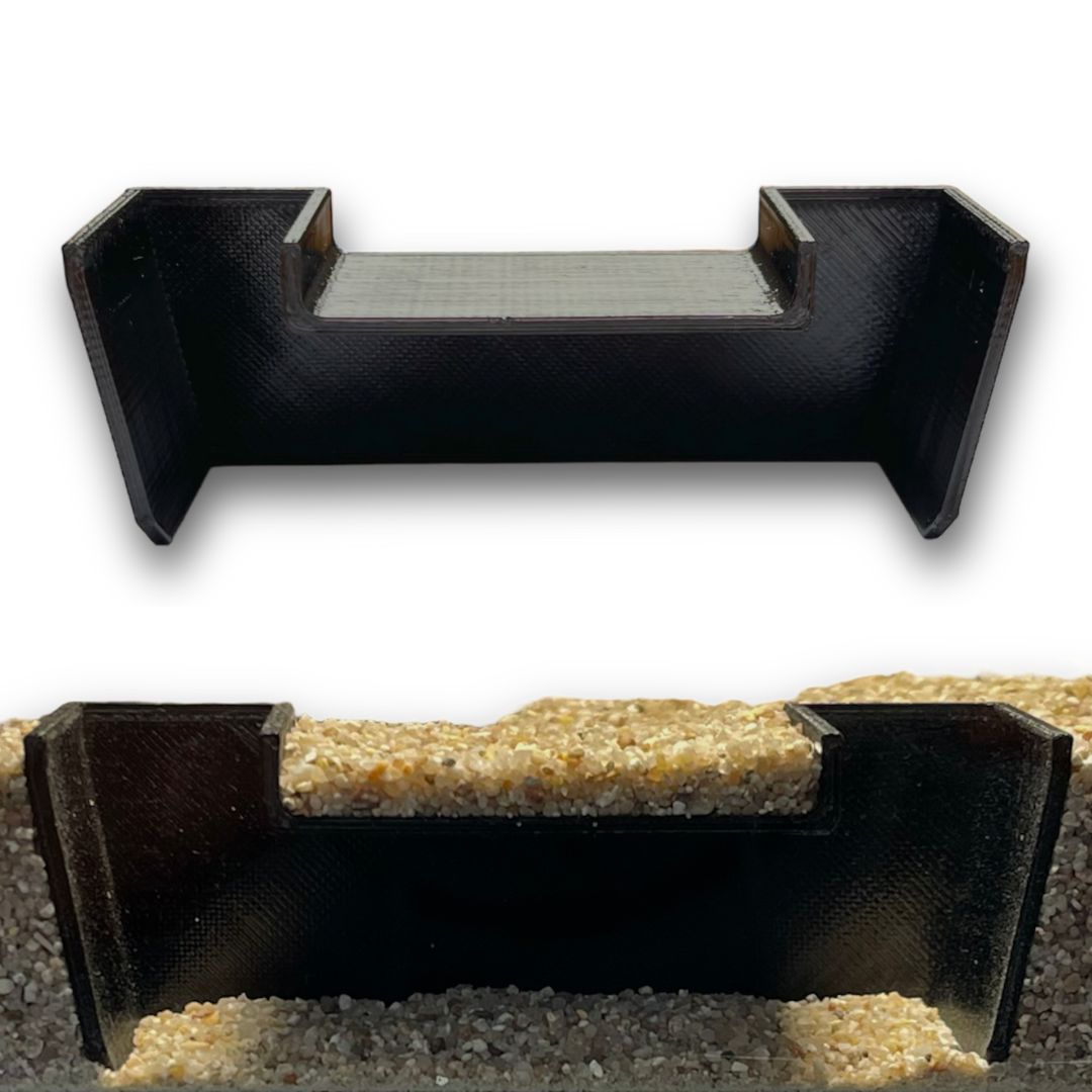 3D Aquatunnel Nano - Unterirdische Höhle - Schwarz