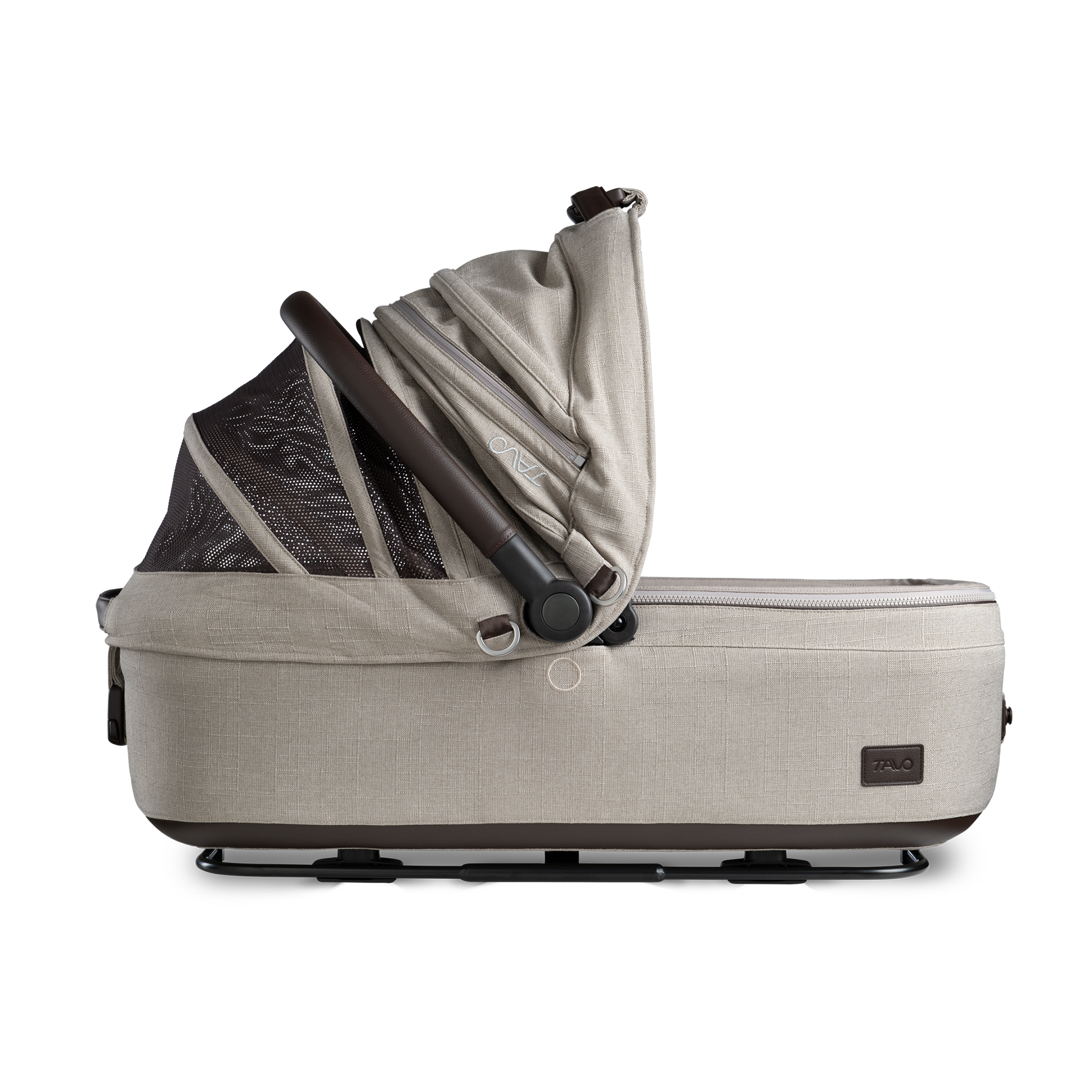 Tavo Maeve Medium Rigid Handle Transportsitz für Haustiere, inkl. ISOFIX-Station