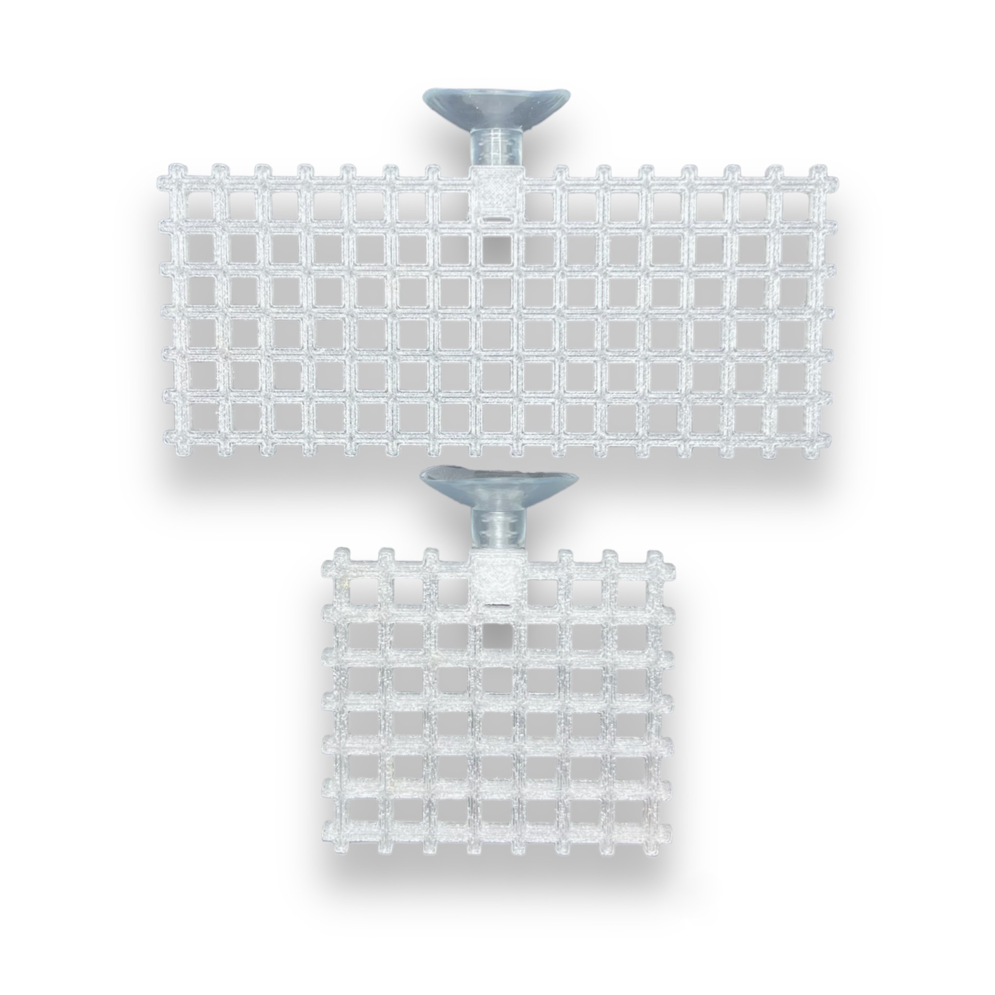 3D Moosgitter klein Transparent