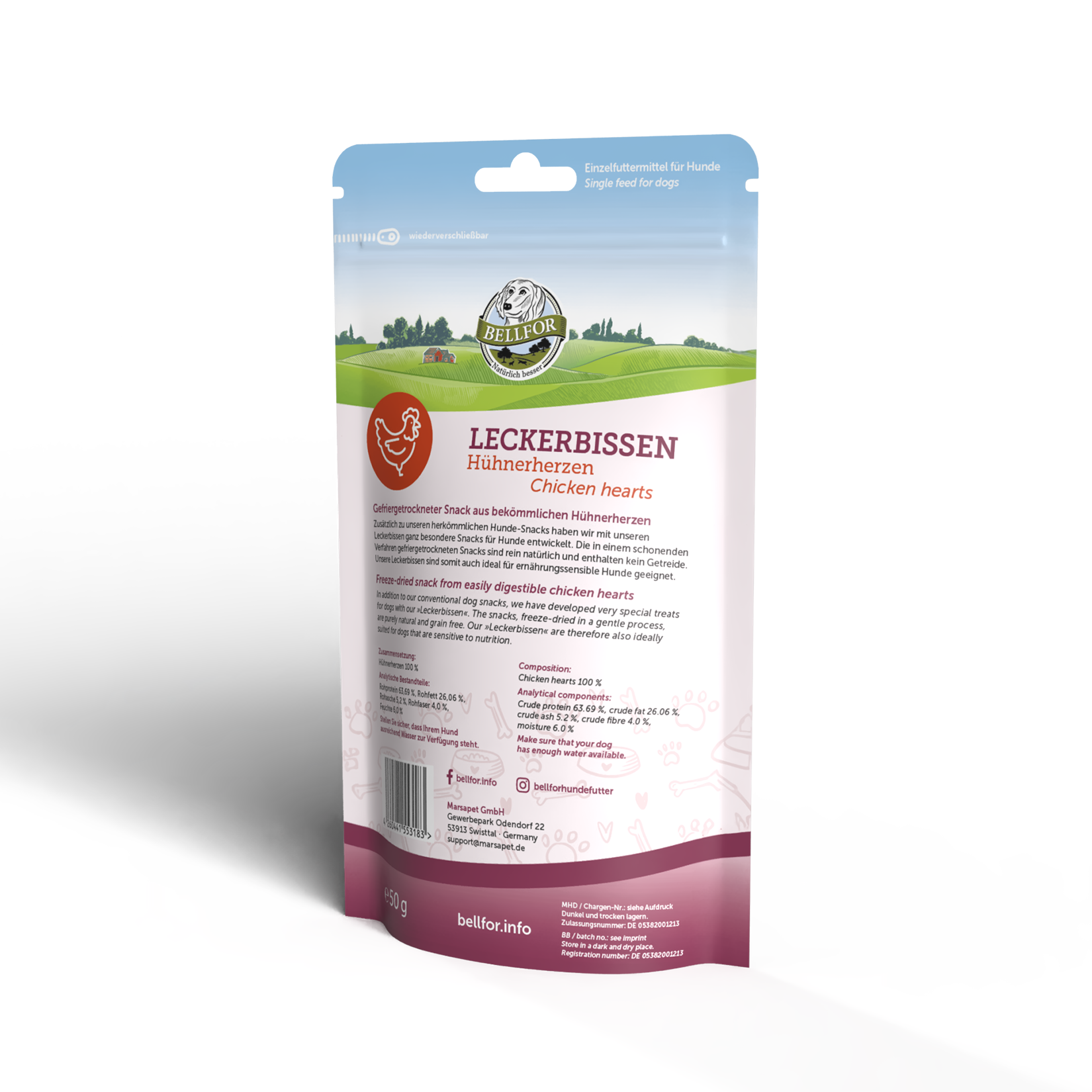 Bellfor Hühnerherz 50g
