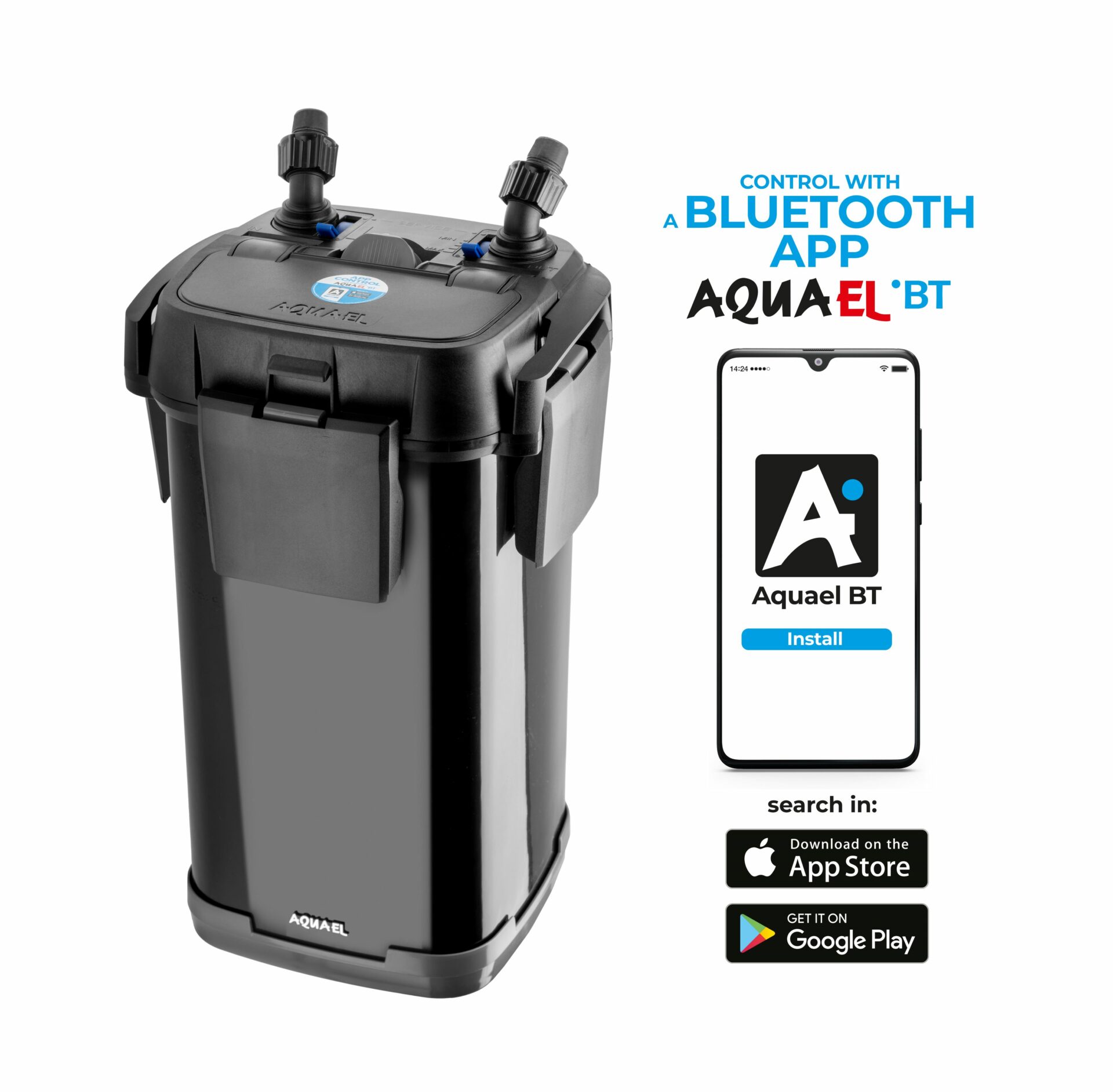 Aquael Filter Ultramax Bluetooth, 100-750 Liter, 2200l/h