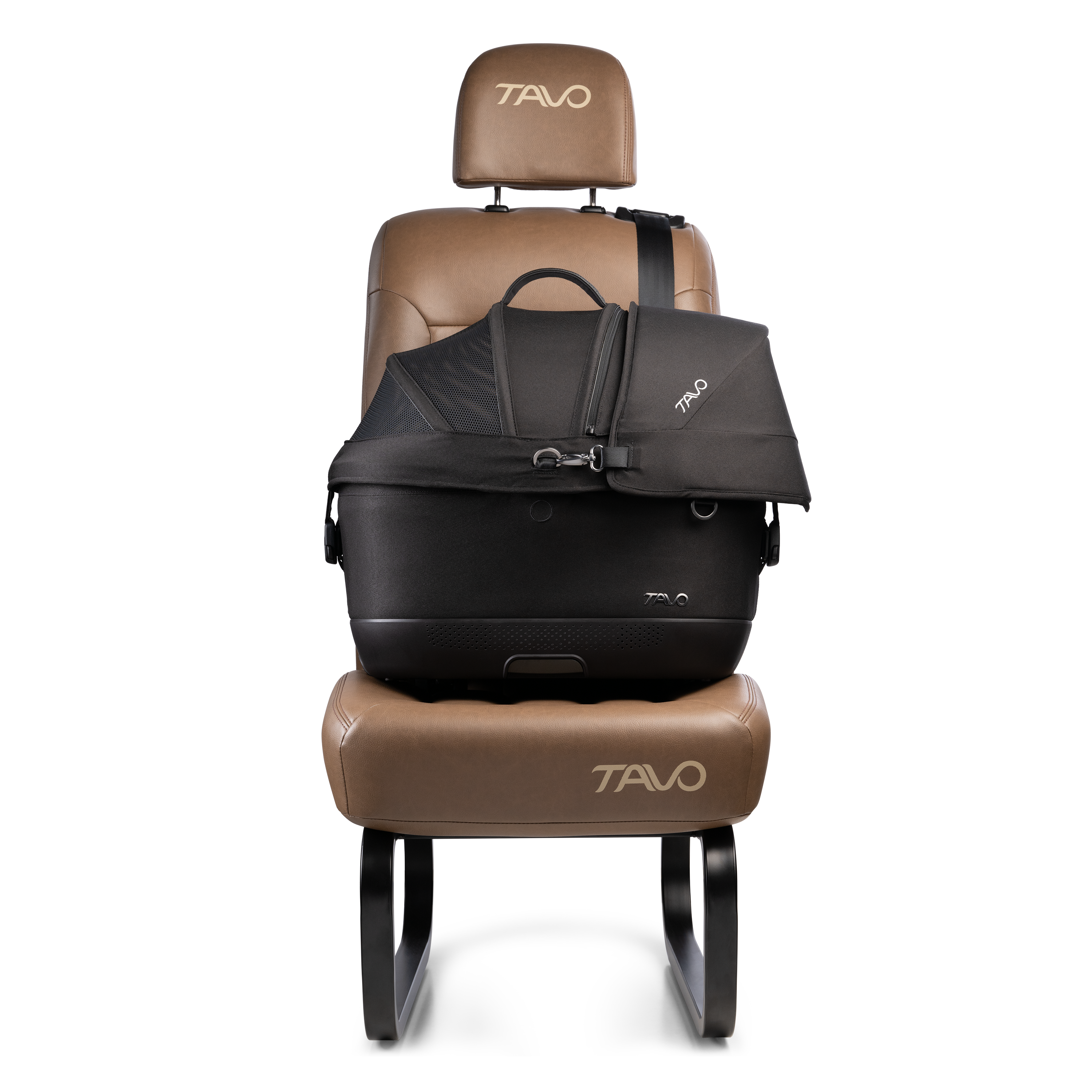 Tavo Maeve ISO5X Transportsitz für Haustiere (ISOFIX-Konnektoren integriert)