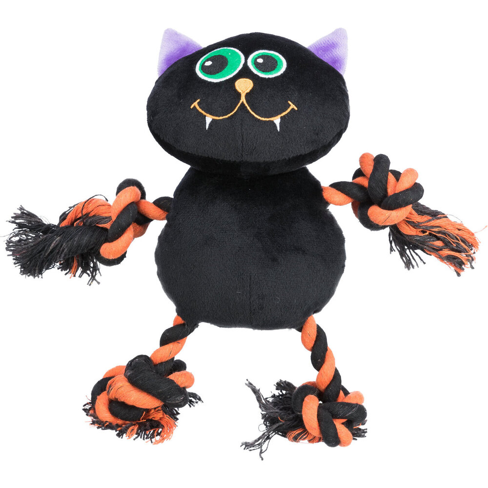 Trixie Kauspielzeug Halloween Katze 32cm