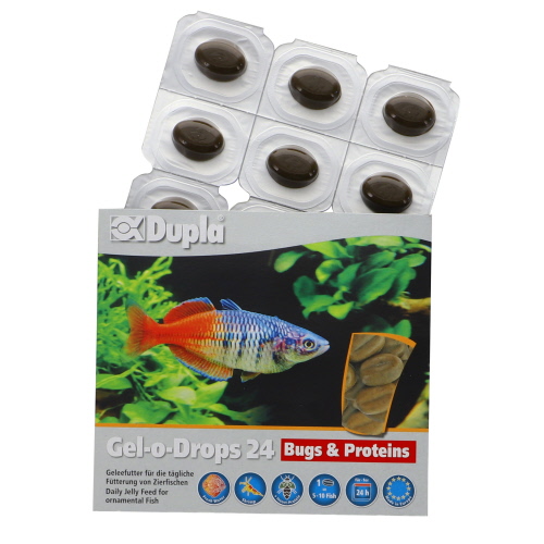 Dupla Fischfutter Gel-o-Drops 24h Bugs + Protein