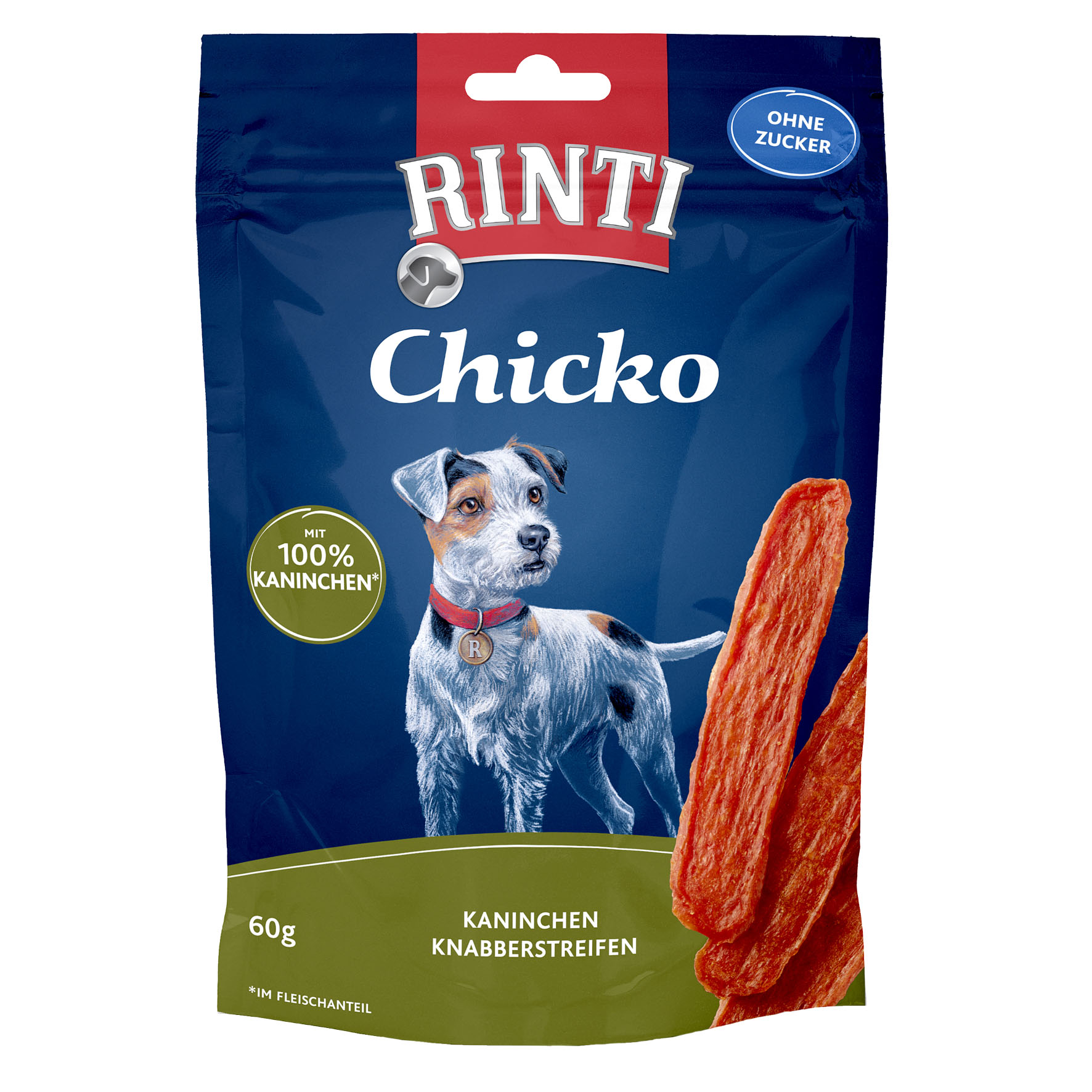 RINTI Chicko, Kaninchen Knabberstreifen