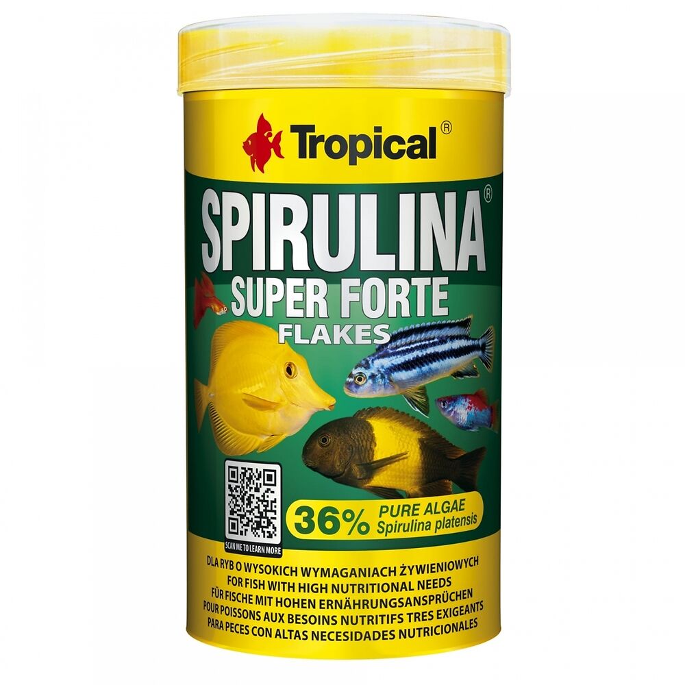 Spirulina Super Forte 36% Flakes
