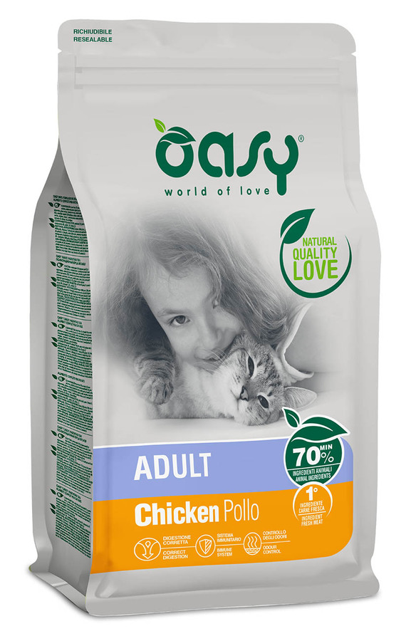 Oasy Dry Cat Adult Chicken 300g