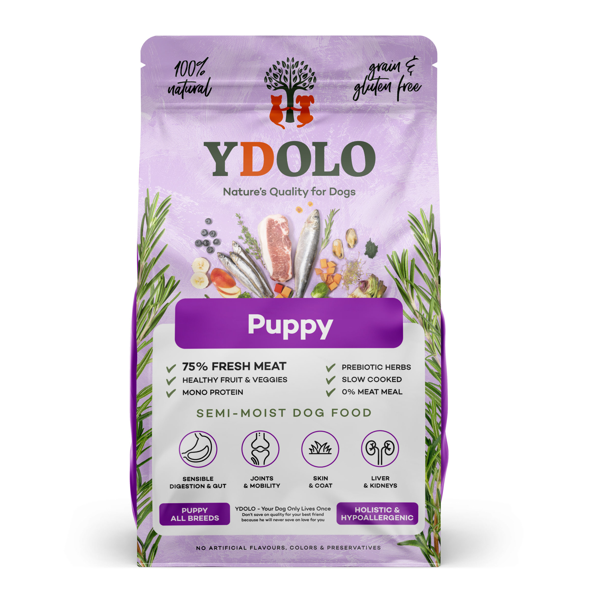 Ydolo Healthy&Fresh Puppy, 2.5kg