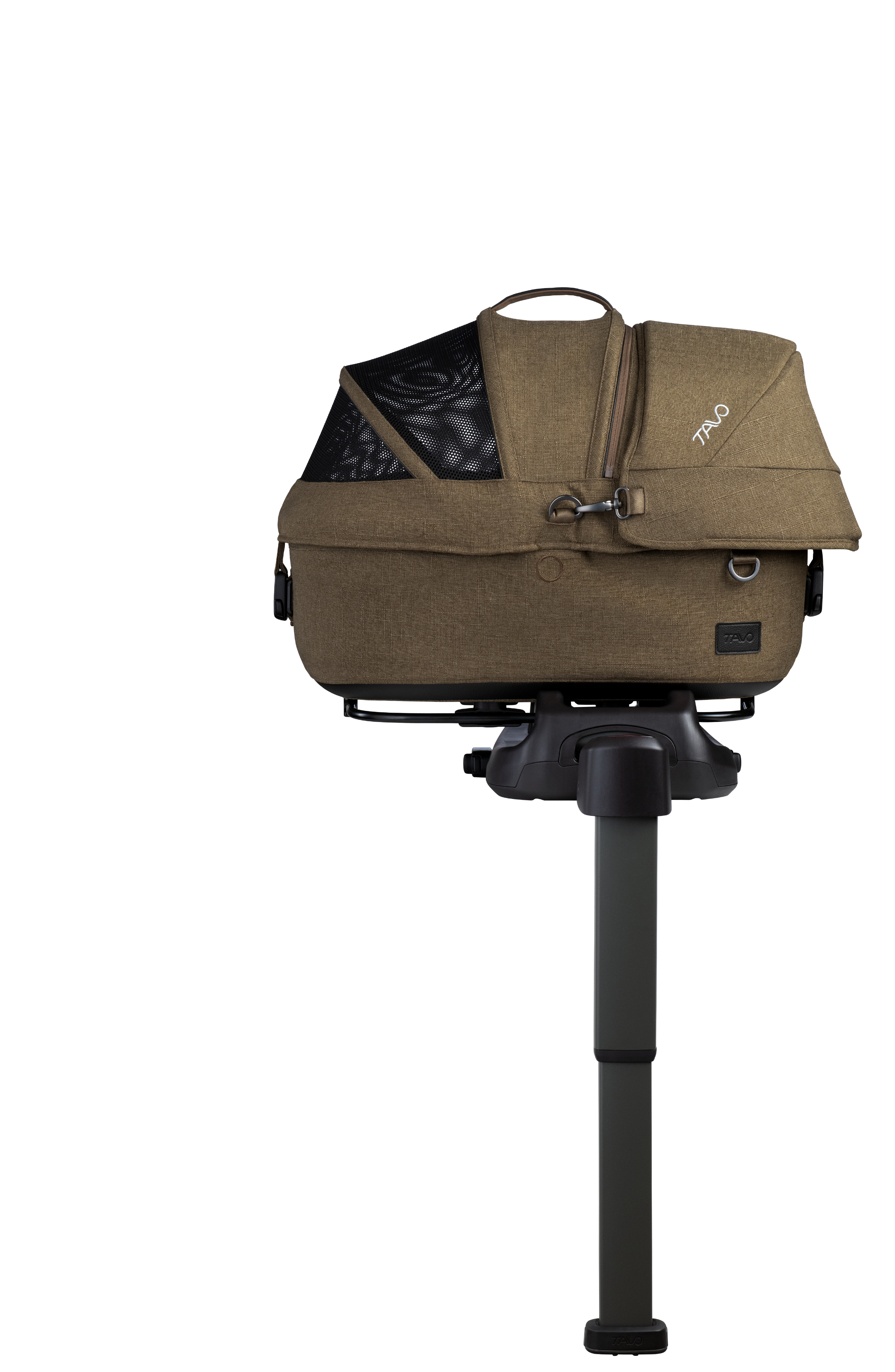 Tavo Maeve Small Flex Handle Transportsitz für Haustiere, inkl. ISOFIX-Station
